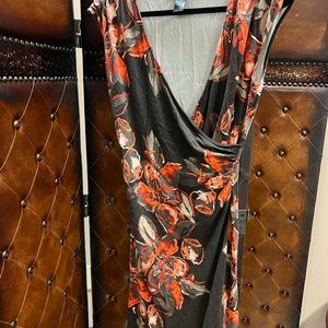 Ann Taylor Fall Colors size Small Sleeveless Dress